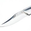 Нож складной Stinger, 92 мм, (серебристый), материал рукояти: сталь/дерево (серебристо-коричневый)