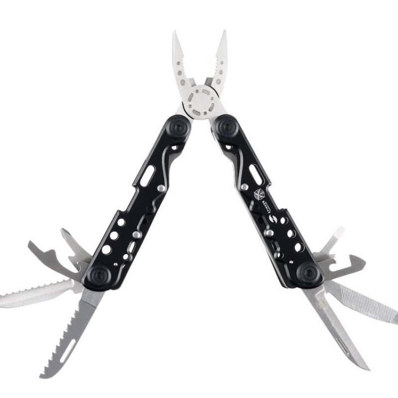 Мультитул Stinger, 105x40 мм, 13 функций, сталь, чёрно-серебристый, в комплекте нейлоновый чехол Мультитул Stinger, 105x40 мм, 13 функций, сталь, чёрно-серебристый, в комплекте нейлоновый чехол