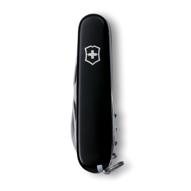 Нож перочинный VICTORINOX Spartan, 91 мм, 12 функций, чёрный Нож перочинный VICTORINOX Spartan, 91 мм, 12 функций, чёрный