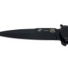 Нож складной Stinger, 118 мм, (черный), материал рукояти: нержавеющая сталь, карбон