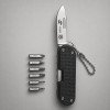 Нож перочинный Stinger, 73 мм, 8 функций, материал рукояти фиброволокно, нейлон (черный), в картонной коробке Нож перочинный Stinger, 73 мм, 8 функций, материал рукояти фиброволокно, нейлон (черный), в картонной коробке