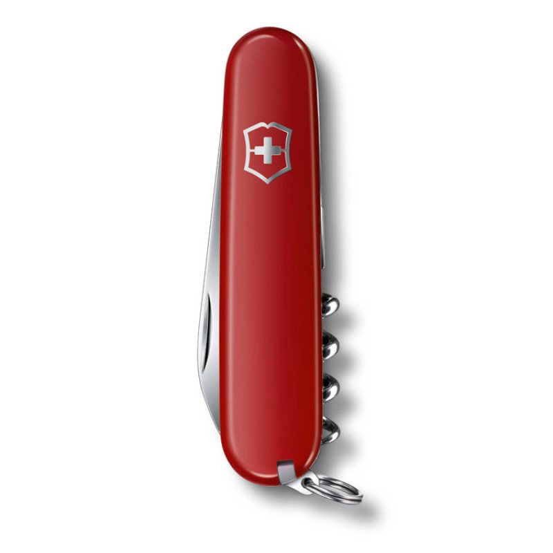 Нож перочинный VICTORINOX Waiter, 84 мм, 9 функций, красный