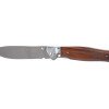 Нож складной Stinger, 106 мм, (серебристый), материал рукояти: сталь/дерево (серебристо-коричневый)