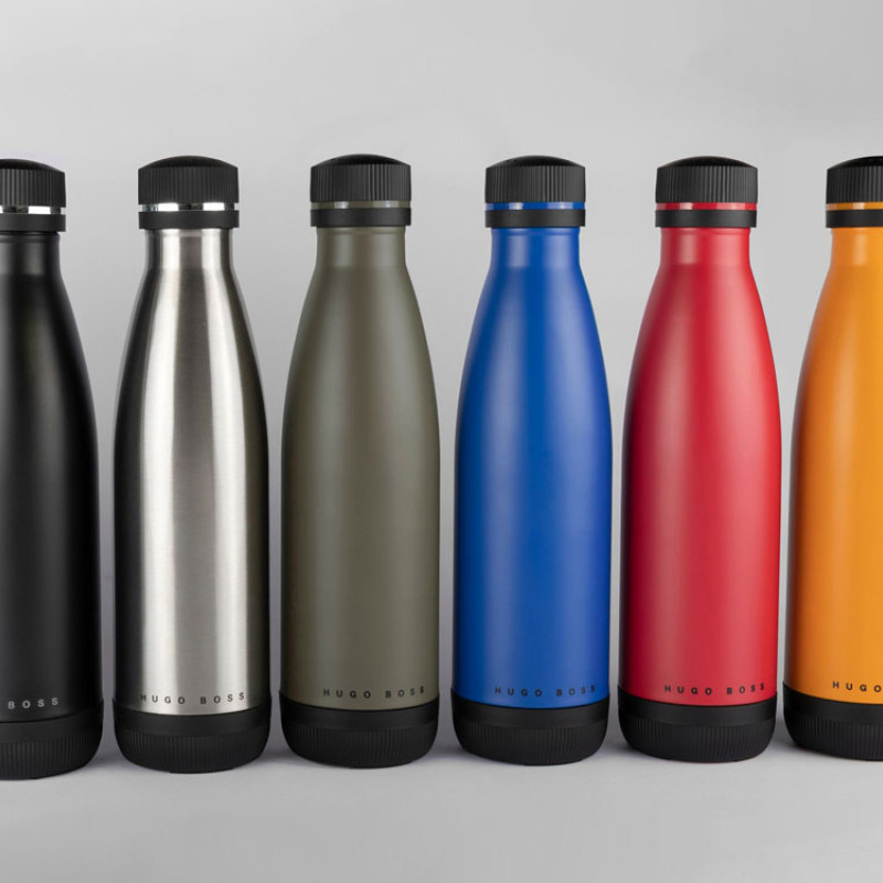 Термобутылка с вакуумной изоляцией Matrix  Silver,  Hugo Boss (Р)