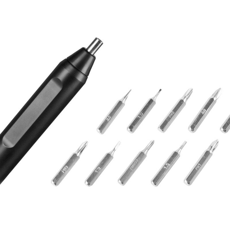 Отвертка "Drill" 10-в-1, черный Отвертка "Drill" 10-в-1, черный