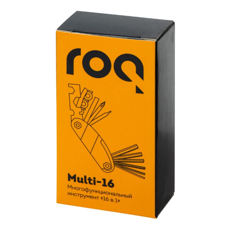 Многофункциональный инструмент «16 в 1», черный