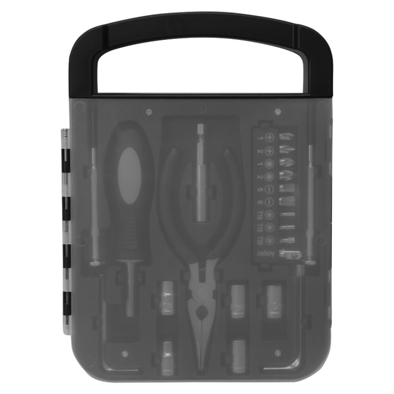Набор инструментов в пластиковом кейсе "Fixit"