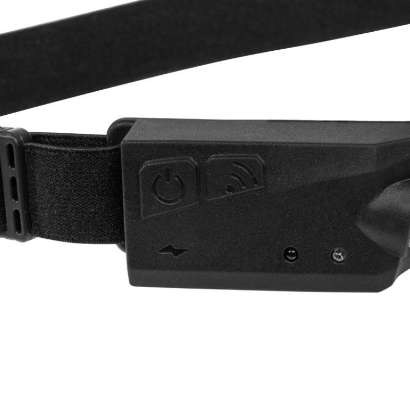 Налобный фонарь 2-в-1 c управлением жестами "Spacelight", черный