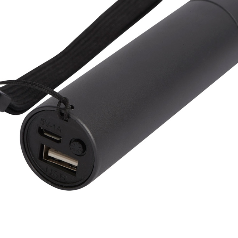 Фонарь с регулируемым фокусом "Nomad", gun metal (Р)