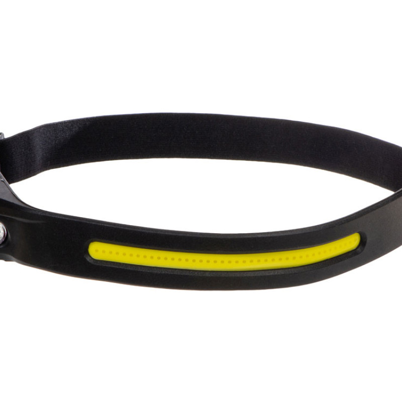 Налобный фонарь 2-в-1 c управлением жестами "Spacelight", черный