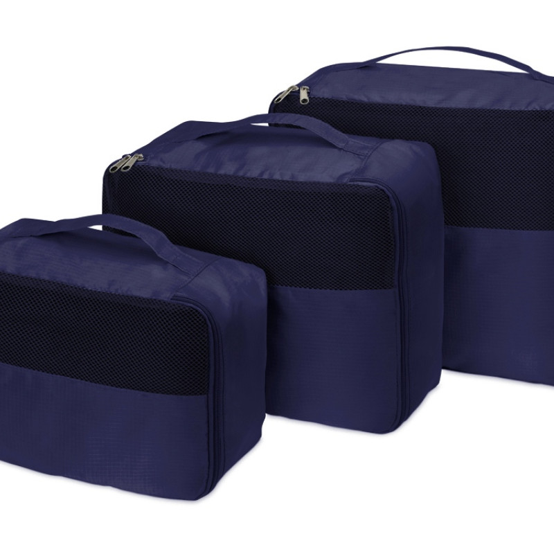 Комплект чехлов для путешествий "Easy Traveller", темно-синий