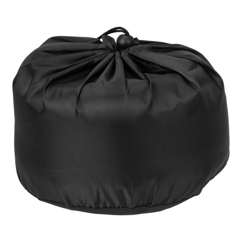 Подушка TORBER, дорожная, с эффектом памяти, тёмно-серая, полиэстер+спандекс