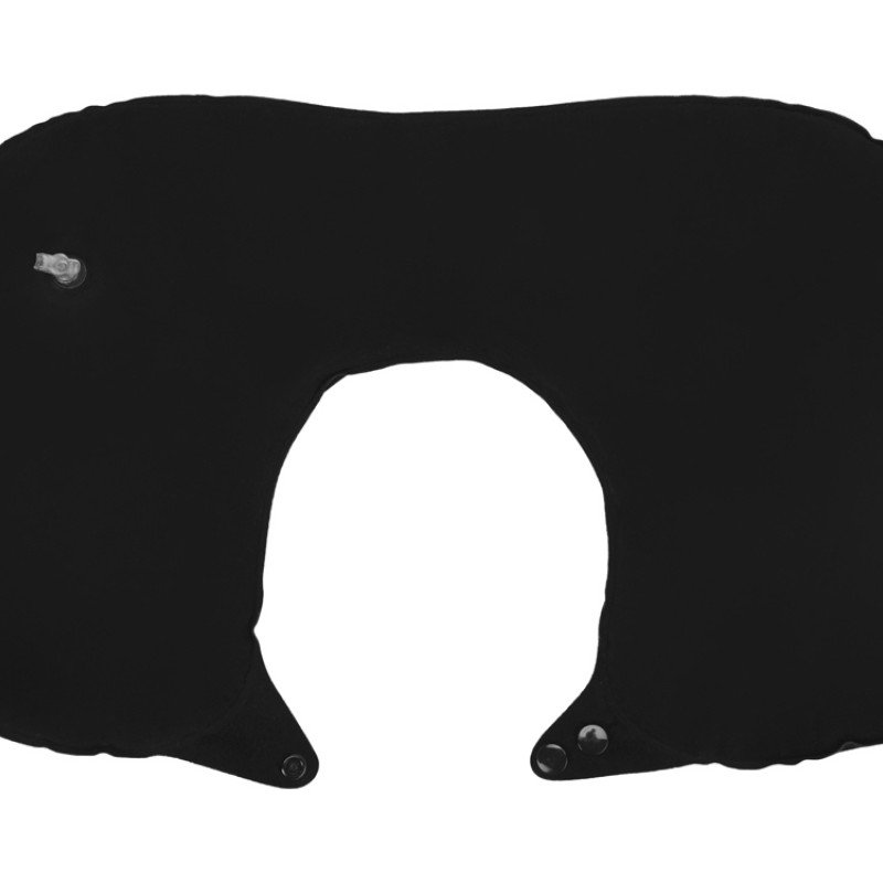 Подушка под шею с помпой Push, черный