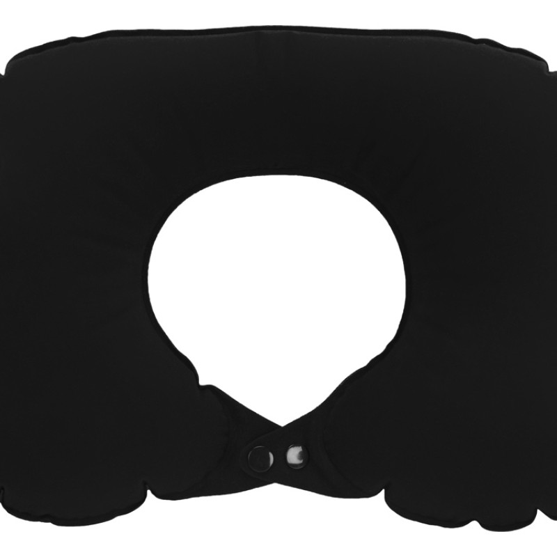 Подушка под шею с помпой Push, черный