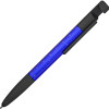 Ручка-стилус металлическая шариковая многофункциональная (6 функций) «Multy», синий