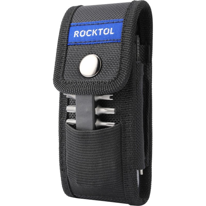 Мультитул Rocktol 29 в 1 со сменными резцами и пилой, нержавеющая сталь, нейлоновый чехол Мультитул Rocktol 29 в 1 со сменными резцами и пилой, нержавеющая сталь, нейлоновый чехол
