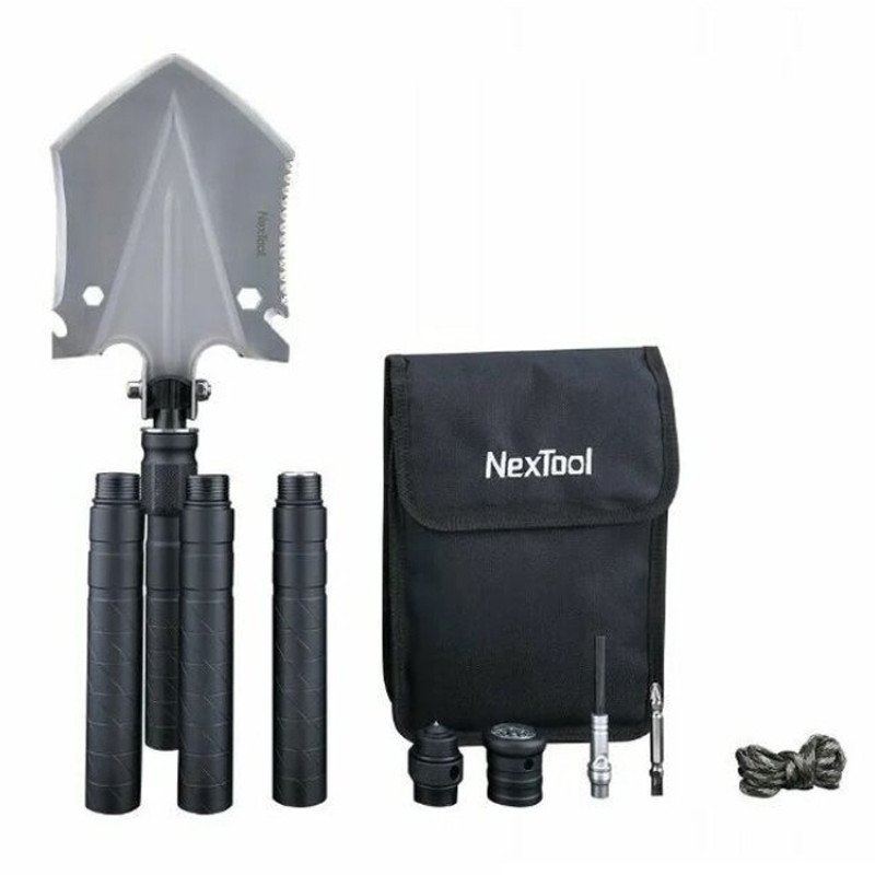 Складная лопата Nextool, черная  (NE0114)
