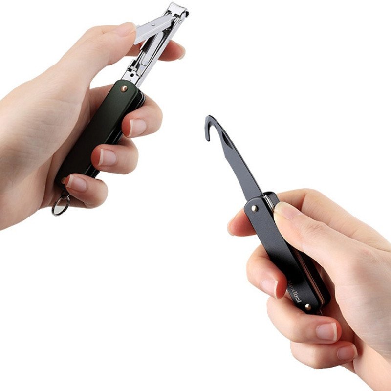 Мультитул-книпсер Nextool Multi Functional Nail Clipper, черный, 6 функций Мультитул-книпсер Nextool Multi Functional Nail Clipper, черный, 6 функций