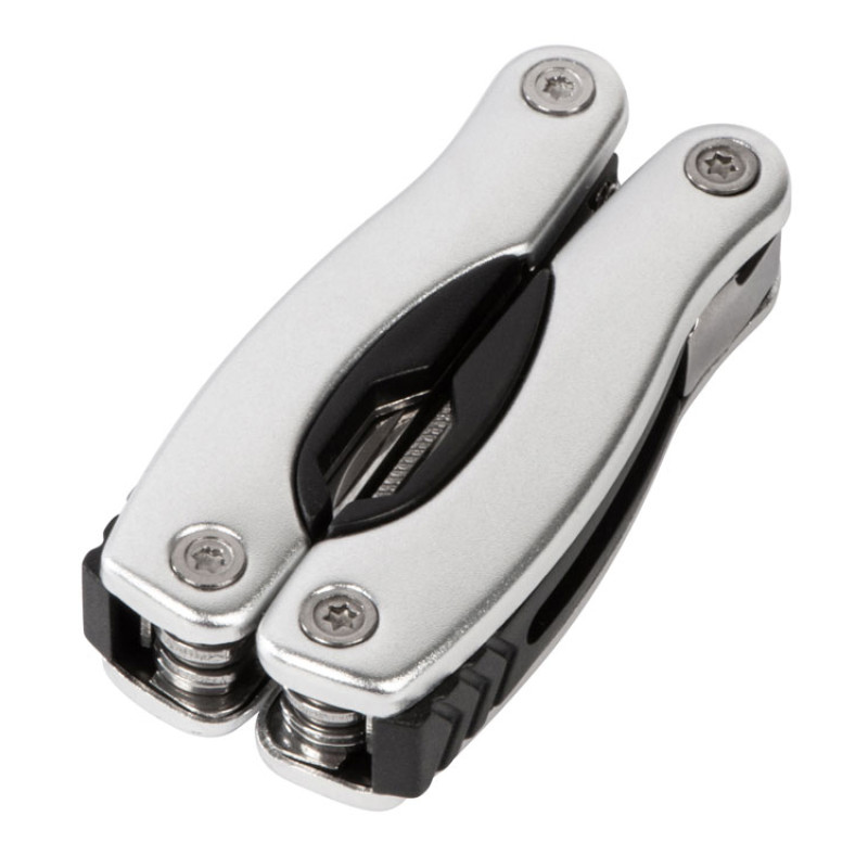 Подарочный набор Scout с многофункциональным ножом и фонариком, серебристый