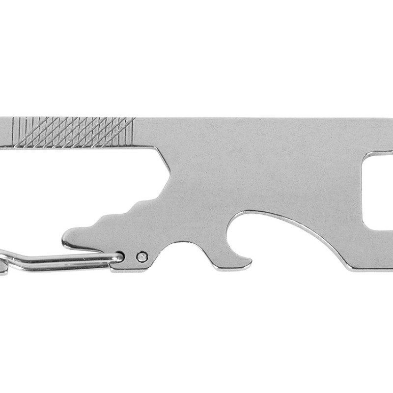 Мультиинструмент "Carabiner", серебристый