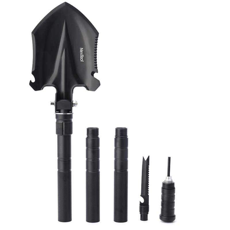 Складная лопата Nextool, черная (NE20206)
