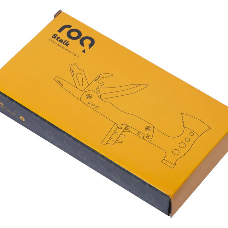 Топор-мультитул 7-в-1 Stalk, черный