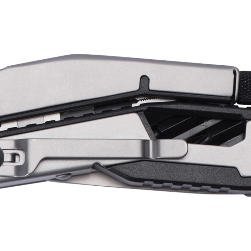 Мультитул-пассатижи Scopus 4-в-1 с двумя битами, черный (Р)