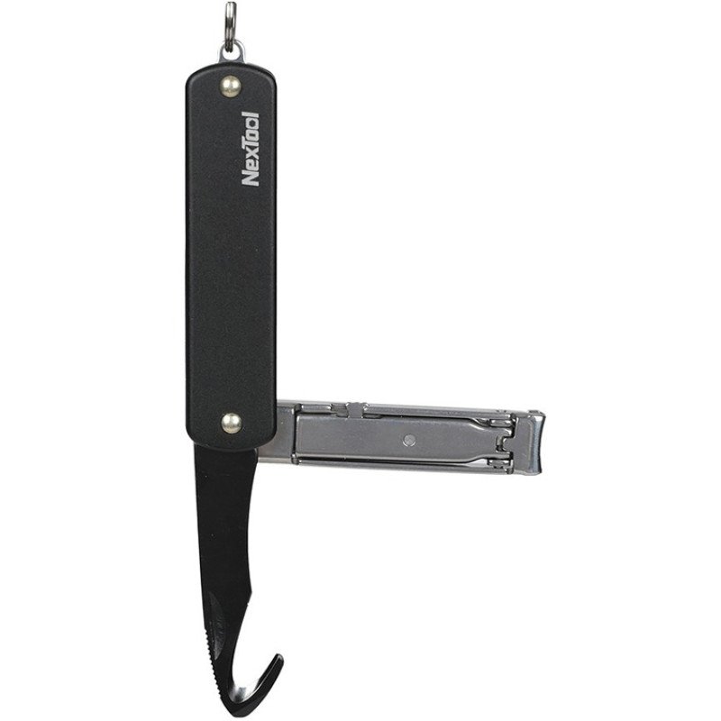 Мультитул-книпсер Nextool Multi Functional Nail Clipper, черный, 6 функций Мультитул-книпсер Nextool Multi Functional Nail Clipper, черный, 6 функций