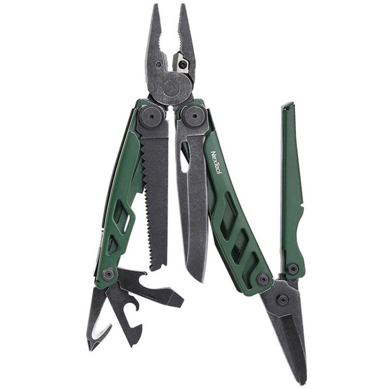 Мультитул Nextool Flagship Pro, 16 функций, зеленый (NE20278) Мультитул Nextool Flagship Pro, 16 функций, зеленый (NE20278)