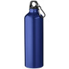 Алюминиевая бутылка для воды Oregon объемом 770 мл с карабином - Синий