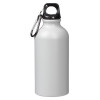 Матовая спортивная бутылка "Hip S" с карабином и объемом 400 мл, серый