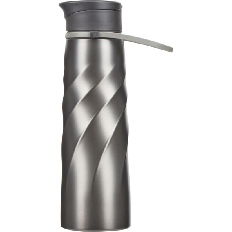 Бутылка для воды «Athletica», 1000 мл, нержавеющая сталь, серый