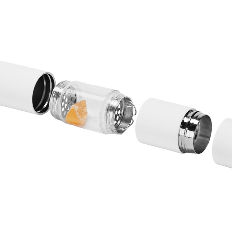 Бутылка для воды FLAVOUR U SEE, 460 мл, белый