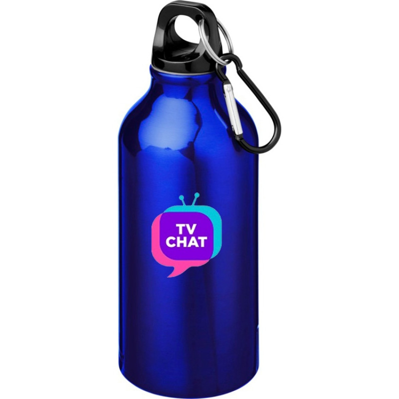 Бутылка "Oregon" с карабином 400мл, синий