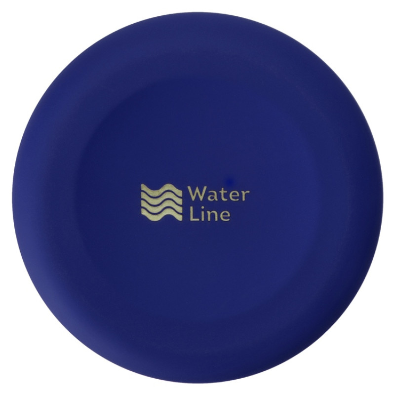 Вакуумная термобутылка "Cask" Waterline, soft touch, 500 мл, синий