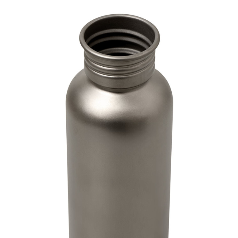 Бутылка для воды из титана "Titan", 750ml, темно-серый Бутылка для воды из титана "Titan", 750ml, темно-серый