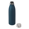 Стальная бутылка "Rely", 650 мл, NEW темно-синий 295C матовый