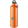 Алюминиевая бутылка для воды Oregon объемом 770 мл с карабином - Оранжевый (P)