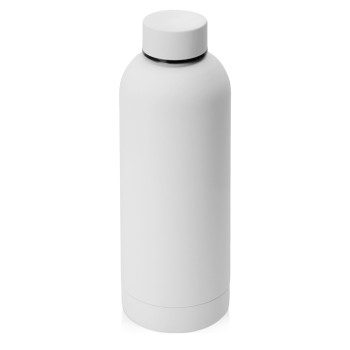 Вакуумная термобутылка "Cask" Waterline, soft touch, 500 мл, белый (Р)