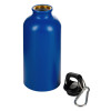 Матовая спортивная бутылка "Hip S" с карабином и объемом 400 мл, синий