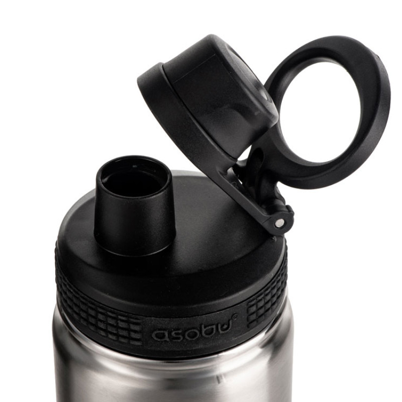 Вакуумная термобутылка «ALPINE FLASK», 530 мл, черный Вакуумная термобутылка «ALPINE FLASK», 530 мл, черный