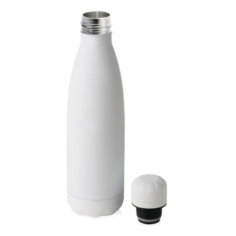 Термобутылка Актив Soft Touch, 500мл, белый