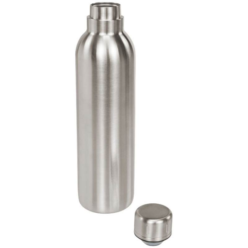 Спортивная бутылка Thor с вакуумной изоляцией объемом 510 мл, серебристый Спортивная бутылка Thor с вакуумной изоляцией объемом 510 мл, серебристый