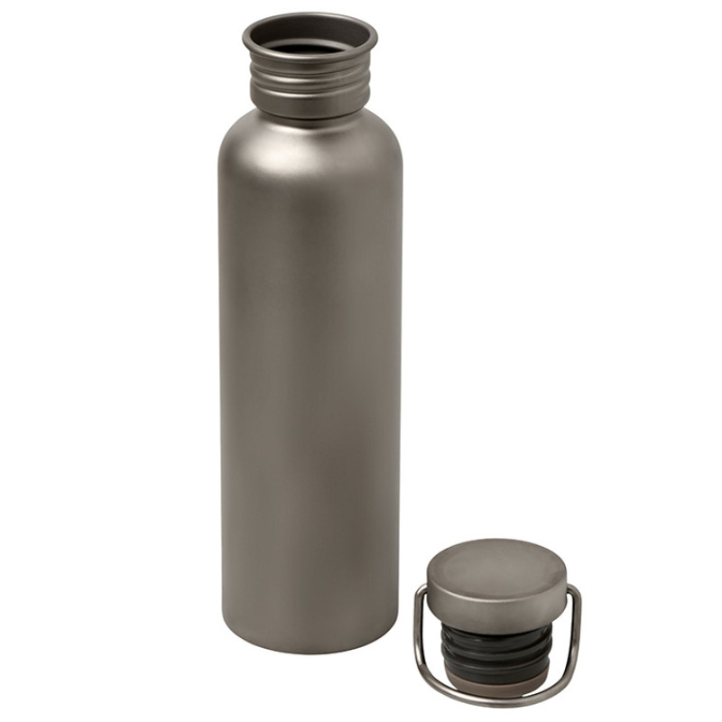 Бутылка для воды из титана "Titan", 750ml, темно-серый Бутылка для воды из титана "Titan", 750ml, темно-серый