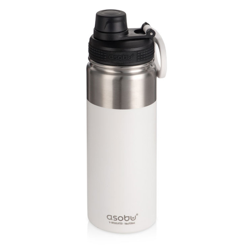 Вакуумная термобутылка «ALPINE FLASK», 530 мл, белый Вакуумная термобутылка «ALPINE FLASK», 530 мл, белый