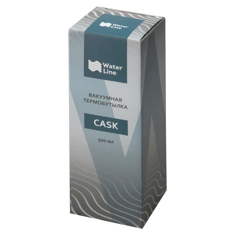 Вакуумная термобутылка "Cask" Waterline, soft touch, 500 мл, белый (Р) Вакуумная термобутылка "Cask" Waterline, soft touch, 500 мл, белый (Р)