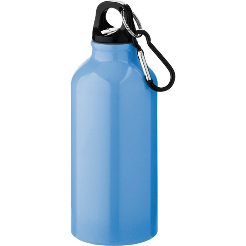 Бутылка "Oregon" с карабином 400мл, светло-синий