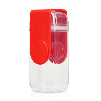 Бутылка для воды JUICY DRINK BOX, красный (Р)