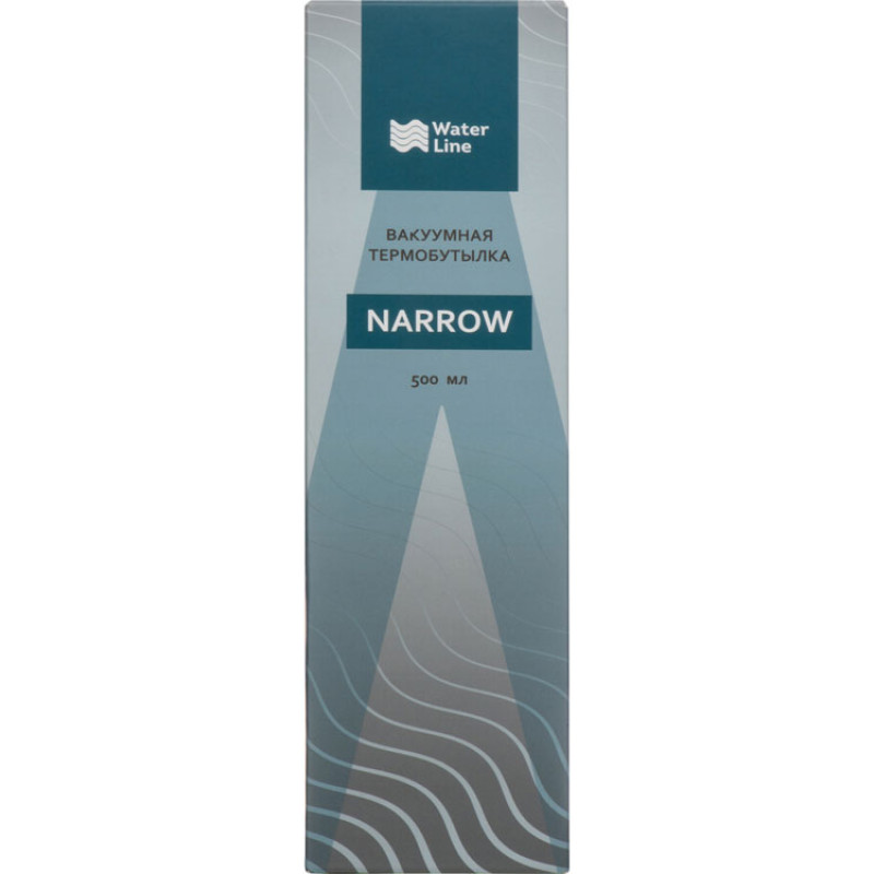Термобутылка «Narrow» с вакуумной медной изоляцией, 500 мл, серебристый