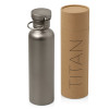 Бутылка для воды из титана "Titan", 750ml, темно-серый Бутылка для воды из титана "Titan", 750ml, темно-серый